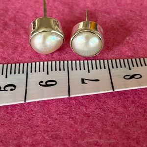 Pearl earrings